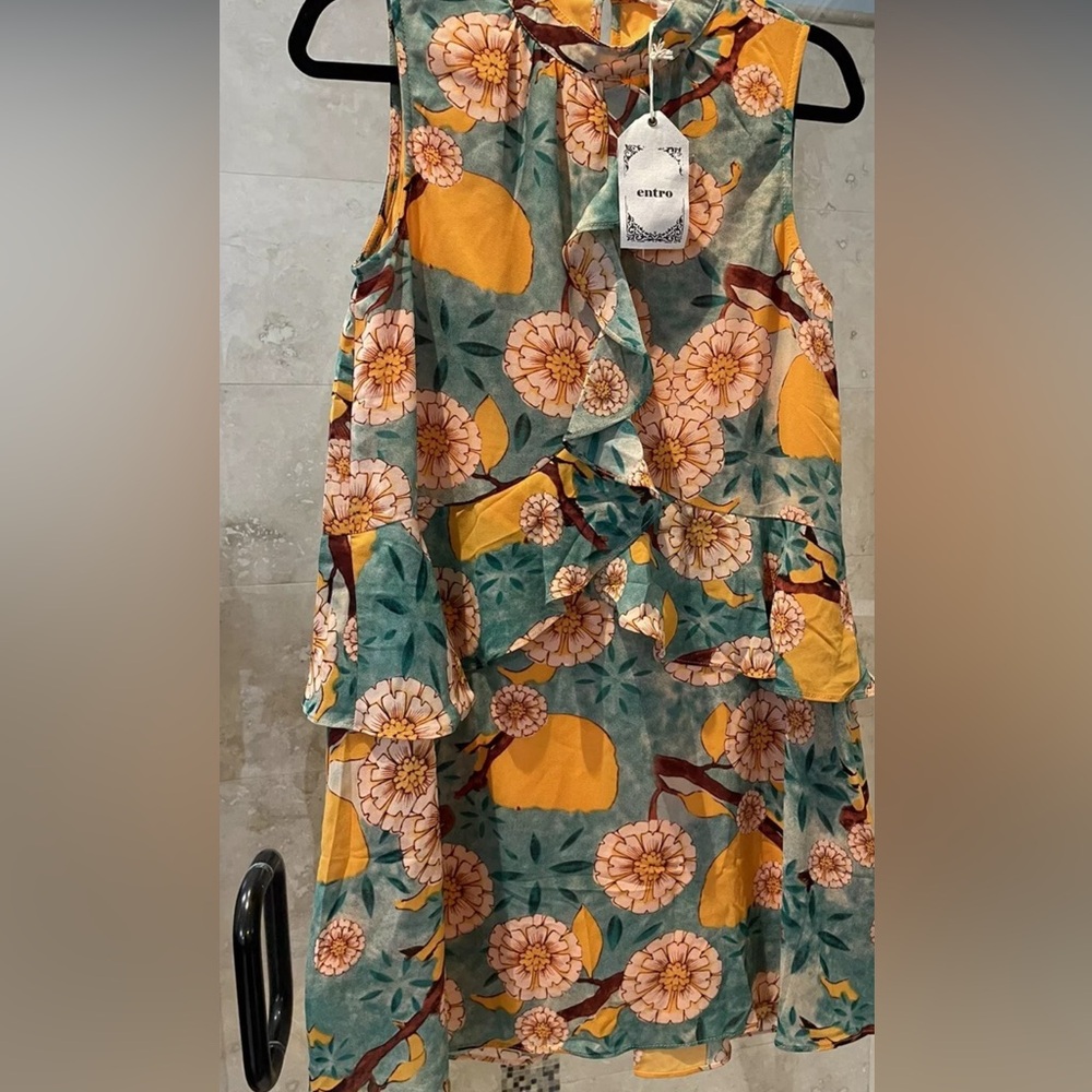 “The Izzy" Retro Print Dress - Picture 5 of 7